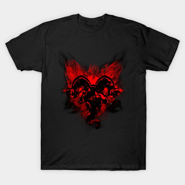 Demon Cat T-Shirt by ZuleYang22